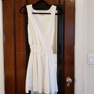 Ann Taylor Loft white dress